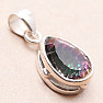 Topaz mystic pendant silver Ag 925 69777