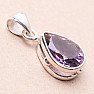 Amethyst pendant silver Ag 925 69782