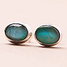 Opal Australian earrings silver Ag 925 72269