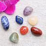 Chakra set of stones with a keychain