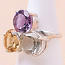 Amethyst ring silver Ag 925 73462