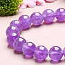 Amethyst lavender beaded bracelet