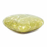 Serpentine yellow massage felt heart 4 cm