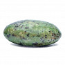 Serpentine green massage pad oval 4.5 cm