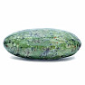 Serpentine green massage pad oval 6 cm