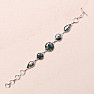 Agate moss bracelet silver Ag 925 B8