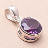 Amethyst pendant silver Ag 925 80476