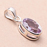 Amethyst pendant silver Ag 925 80477