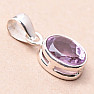 Amethyst pendant silver Ag 925 80479