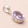 Amethyst pendant silver Ag 925 80482