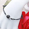 Fashion string bracelet with lava stone bead