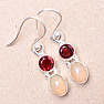 Opal Ethiopian earrings silver Ag 925 81030