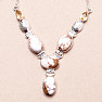 Magnesite Wild horse necklace silver Ag 925 81350