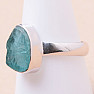 Apatite blue neon ring silver Ag 925 R824