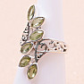 Olivine ring silver Ag 925 82596