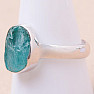 Apatite blue neon ring silver Ag 925 R830