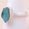 Apatite blue neon ring silver Ag 925 R831