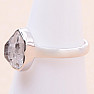 Herkimer diamond ring silver Ag 925 LOT84