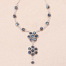 Labradorite necklace silver Ag 925 85252