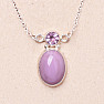 Phosphosiderite necklace silver Ag 925 89677