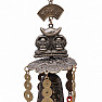 Carillon with a happy Buddha for happiness and prosperity