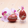 Red jasper egg home decoration