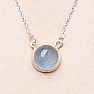 Aquamarine necklace silver Ag 925 92690