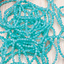 Amazonite bracelet cut beads 5 mm