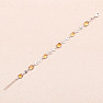 Citrine bracelet silver Ag 925 94315