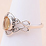 Citrine cut ring silver Ag 925 94449