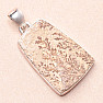 Psilomelan dendritic pendant silver Ag 925 P973