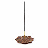 Metal Lotus incense stick stand