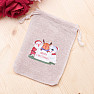 Canvas bag Christmas motif Merry Christmas