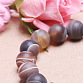 Botswana agate satin bracelet beaded luxury AA quality