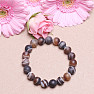 Botswana agate satin bracelet beaded luxury AA quality