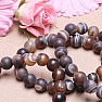 Botswana agate satin bracelet beaded luxury AA quality