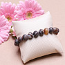 Botswana agate satin bracelet beaded luxury AA quality