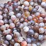 Agate Botswana satin beaded bracelet luxury AA quality