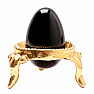 Agate black egg home decoration