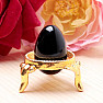 Agate black egg home decoration