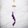 Agate carillon purple