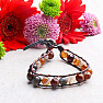 Agate brown fashion bracelet single row wrap