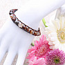 Agate brown fashion bracelet single row wrap