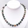 Agate Indian necklace of large beads