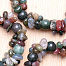 Agate Indian luxury bracelet cut with beads