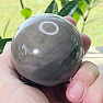 Agate gray polished ball Madagascar 2