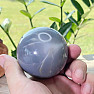 Agate gray polished ball Madagascar 3