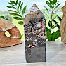 Agate lace point - obelisk 8