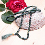 Japa Mala necklace made of moss agate beads