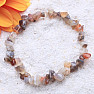 Agate Botswana chopped bracelet